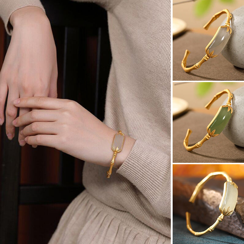 Elegant Antique Bamboo Bracelet