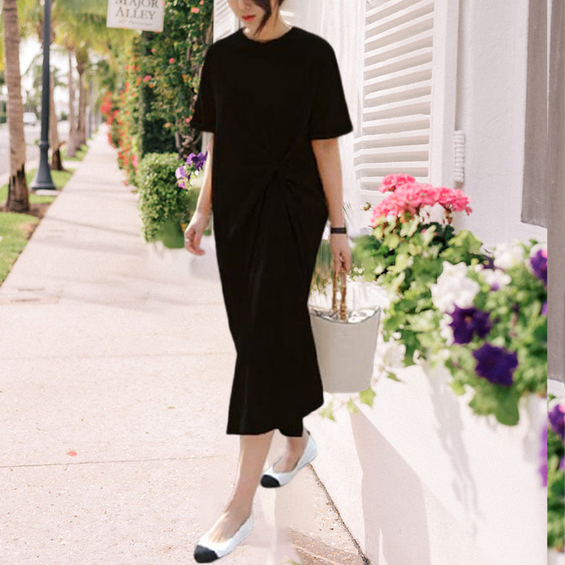 Plus Size Loose Casual Long T-shirt Dress