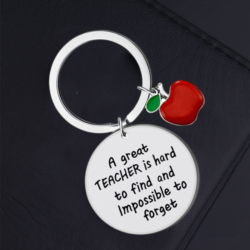 Stylish Inspirational Stainless Steel Keychain