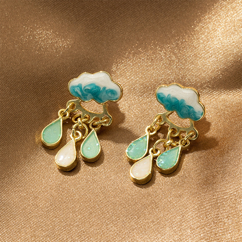 RAINDROP EARRINGS
