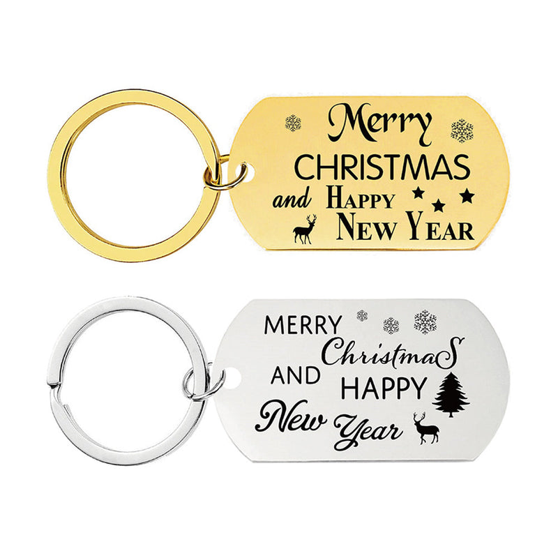 Christmas Army Keychain