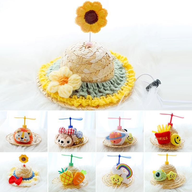 Pet Straw Hat