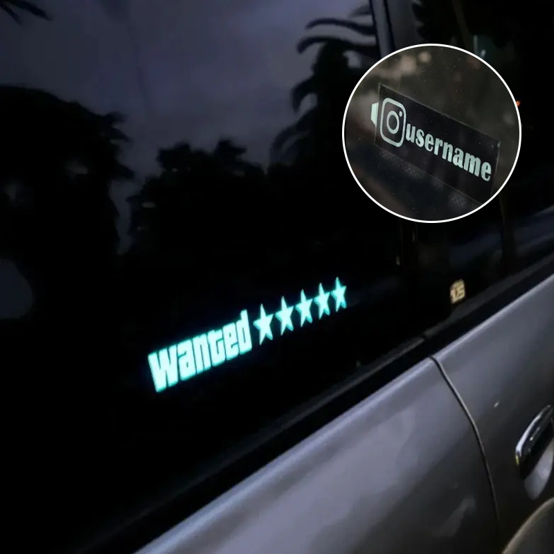 Luminous Car Sticker