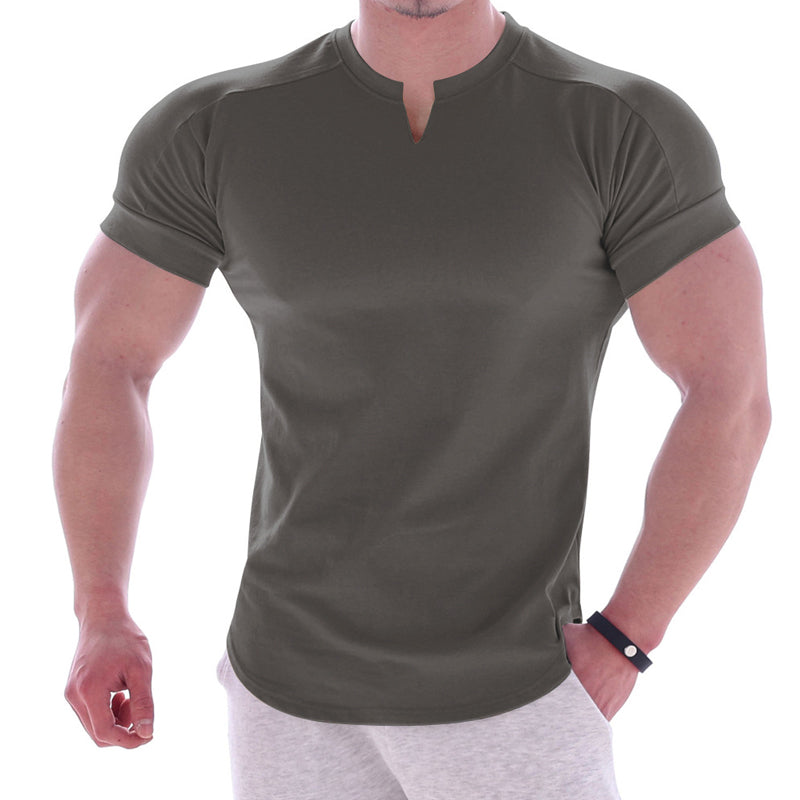 Muscle V-Neck T-Shirt