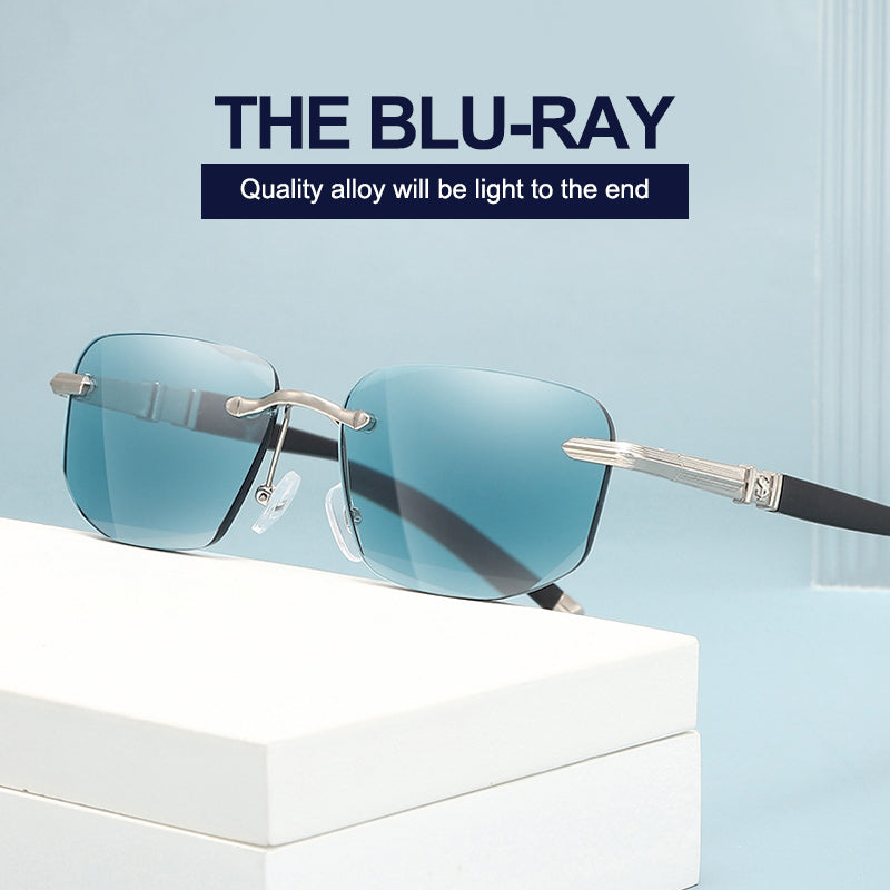 Anti-Blue Light Far and Near Presbyopic Sunglasses