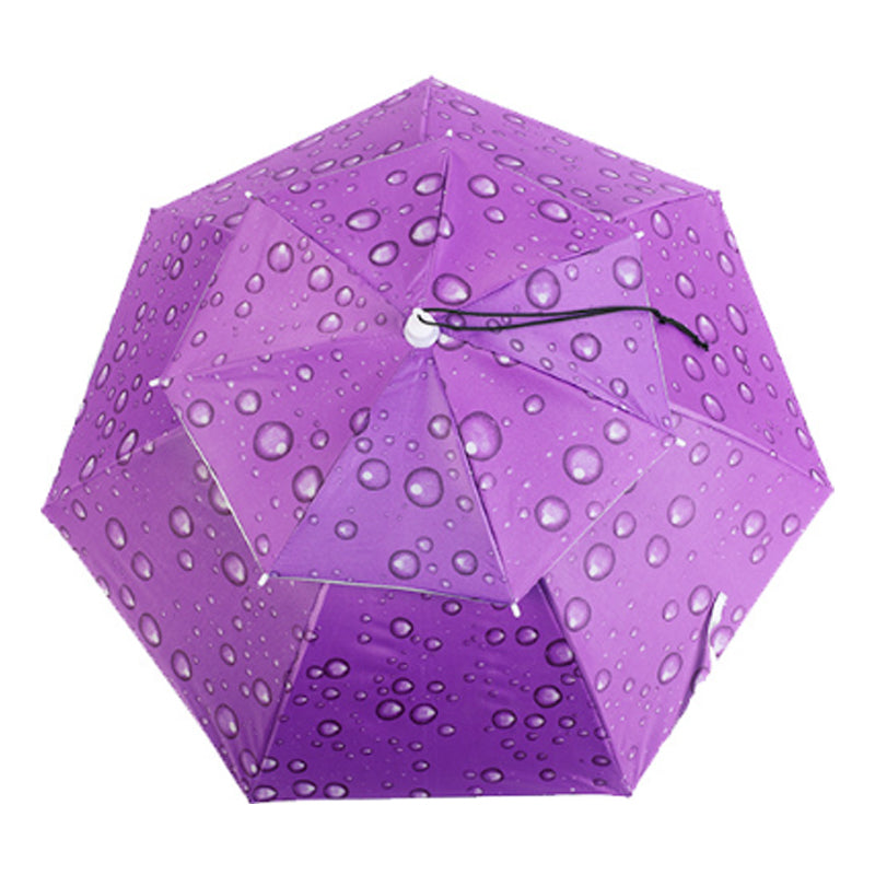 Outdoor Double Layer Umbrella Hat