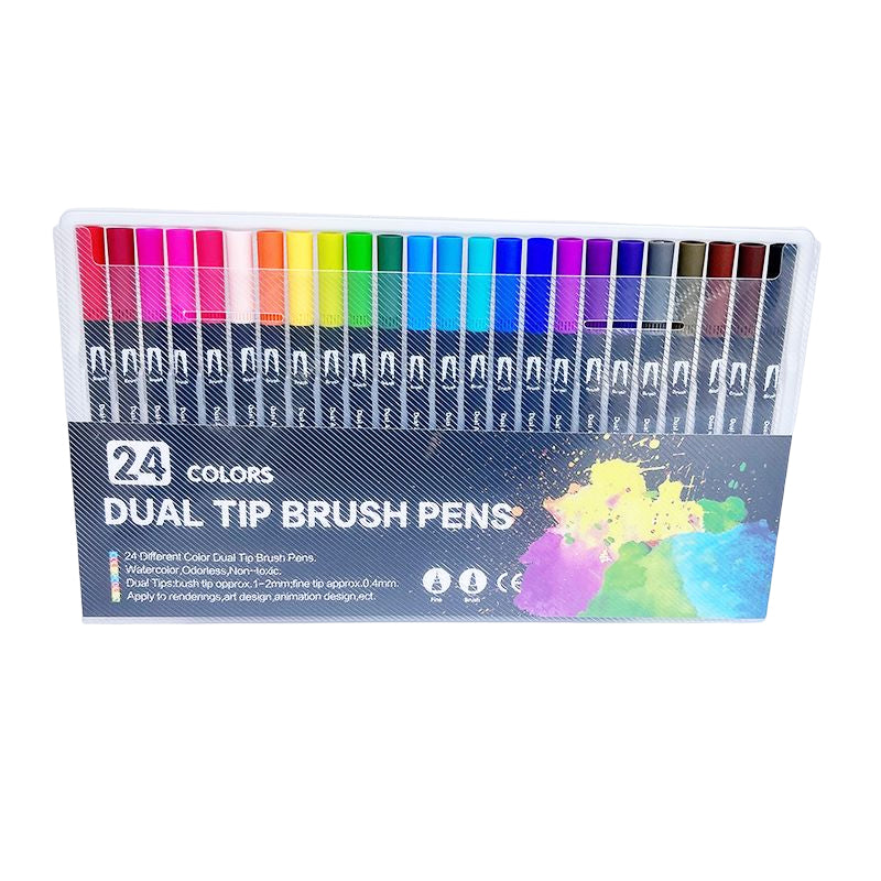 Double-sided watercolor pencil set