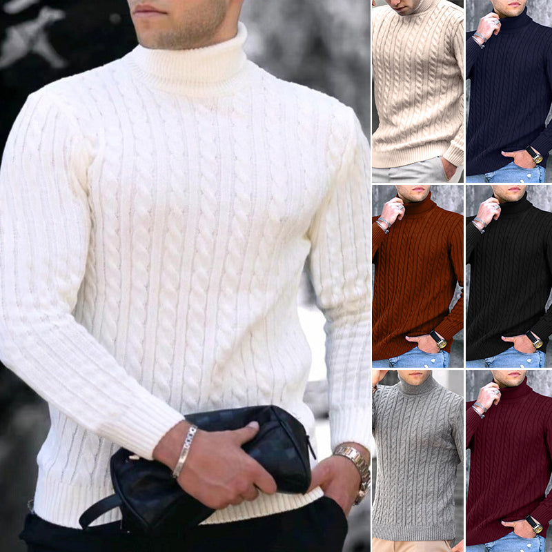 Men's Twist Turtleneck