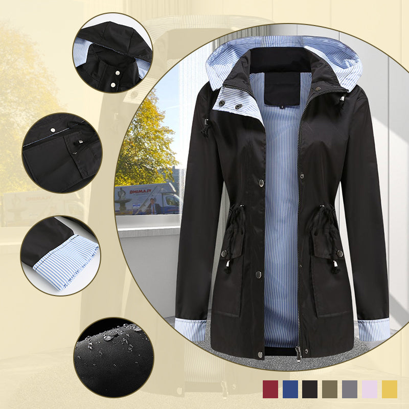 Waist Trench Coat