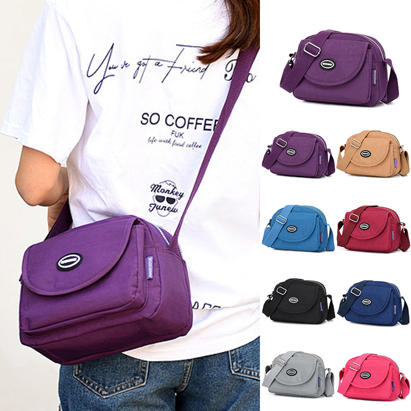 Women's Nylon Waterproof Shoulder Bag