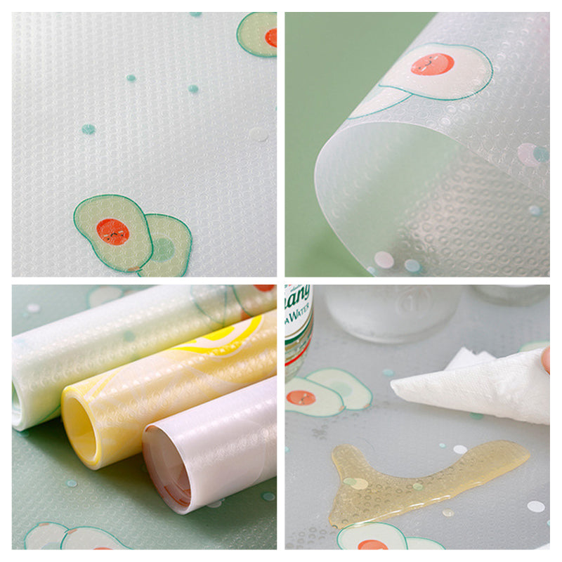 Fruit Pattern Random Oil Proof Cabinet Mat