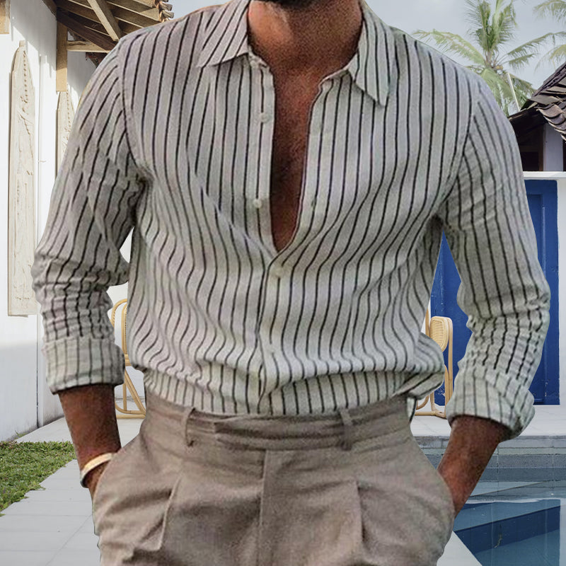 Men's Pinstripe Shirt