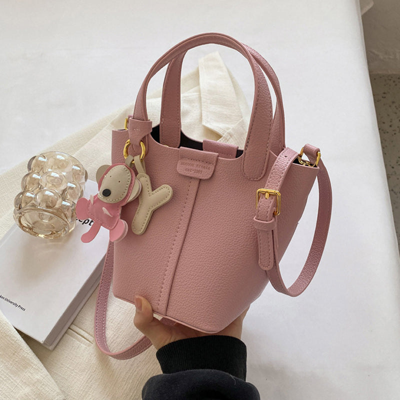 Lychee Pattern Shoulder Bag