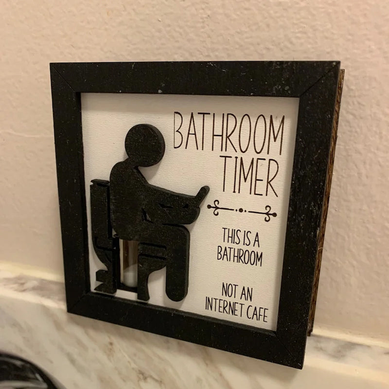 Fun gift for bathroom timers