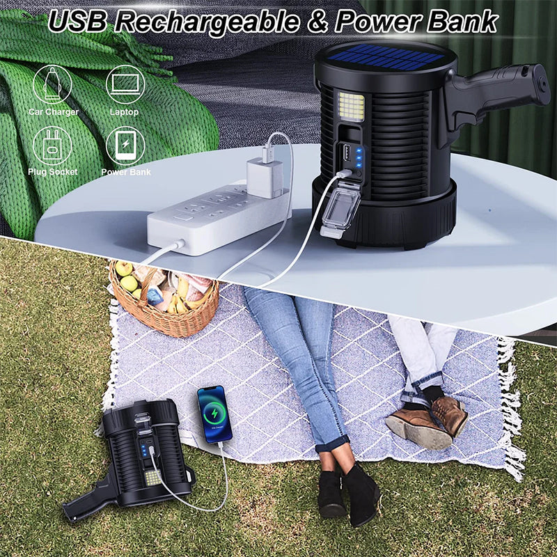 LED Spotlight Handheld Large Searchlight
