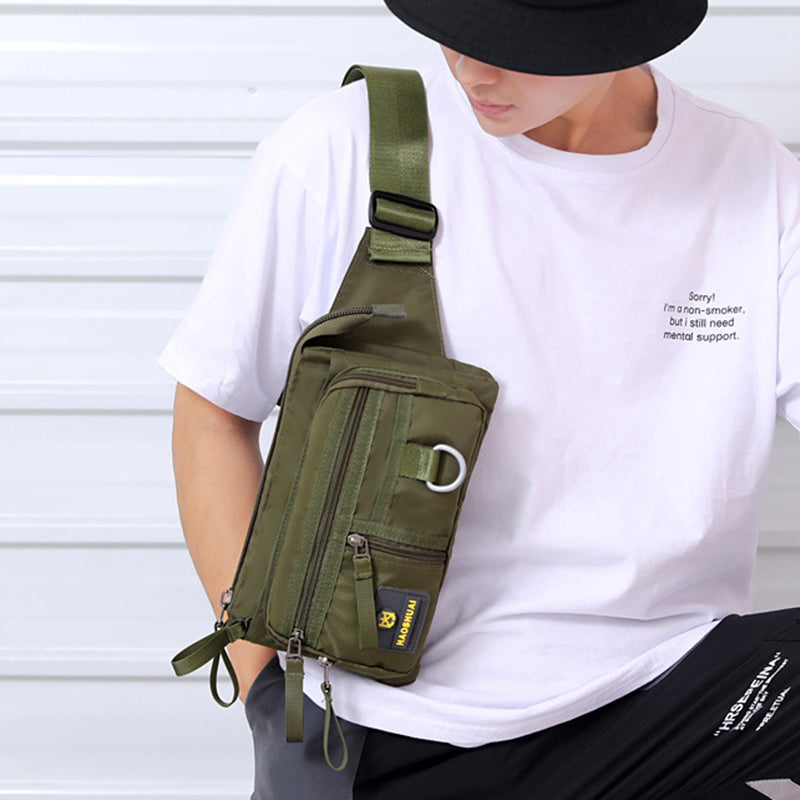 Theft Money Pocket Phone Chest Bag