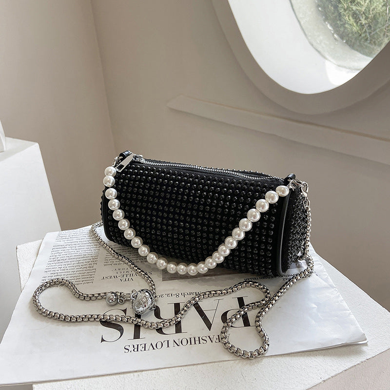 Shiny Little Cylinder Bag