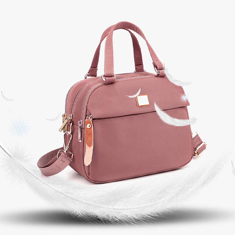 Waterproof Nylon Multi-Layer Shoulder Bag