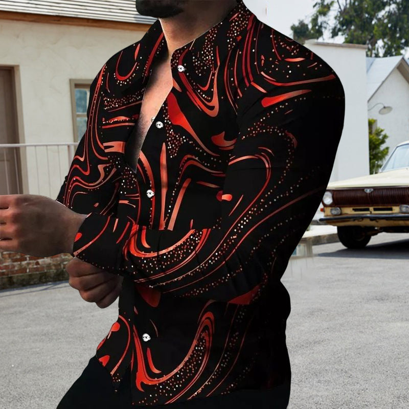 Men's 3D Printed Graphic Shirt