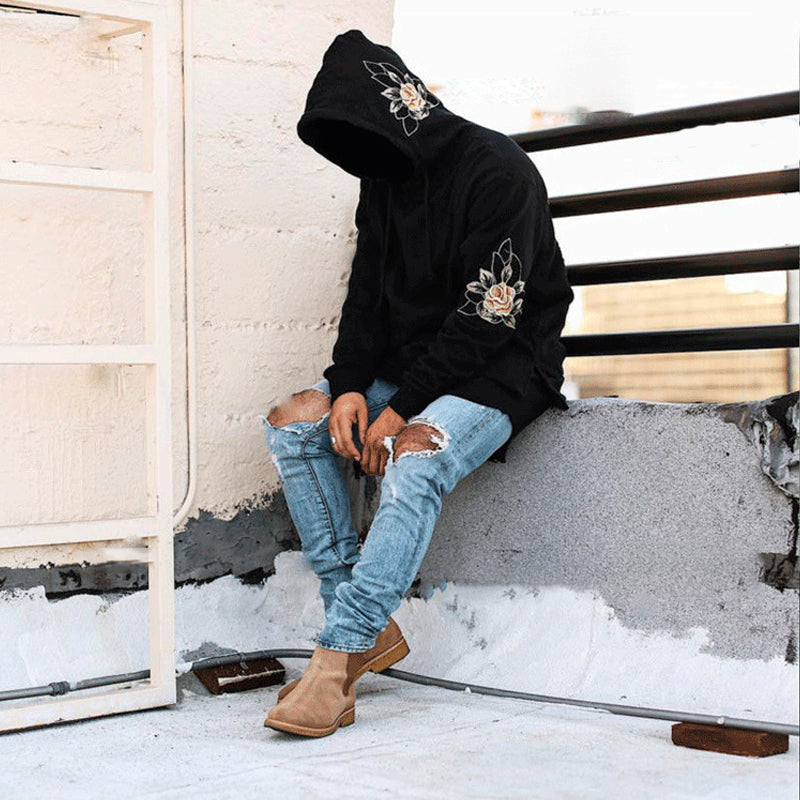 Floral Print Sweatshirt