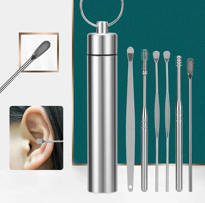 Stainless Steel Ear Picking Tool Set