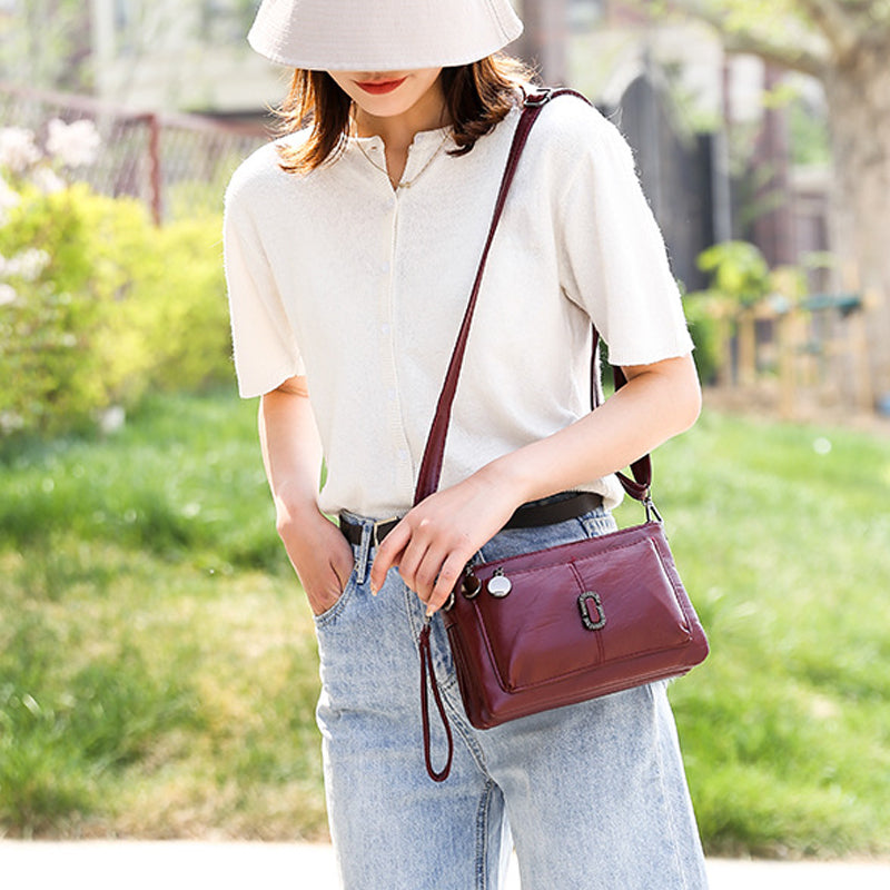 Large Capacity Square Shoulder Bag