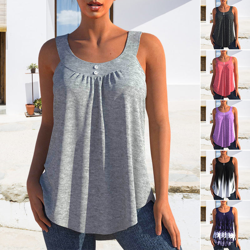 Casual Sleeveless Tank Top