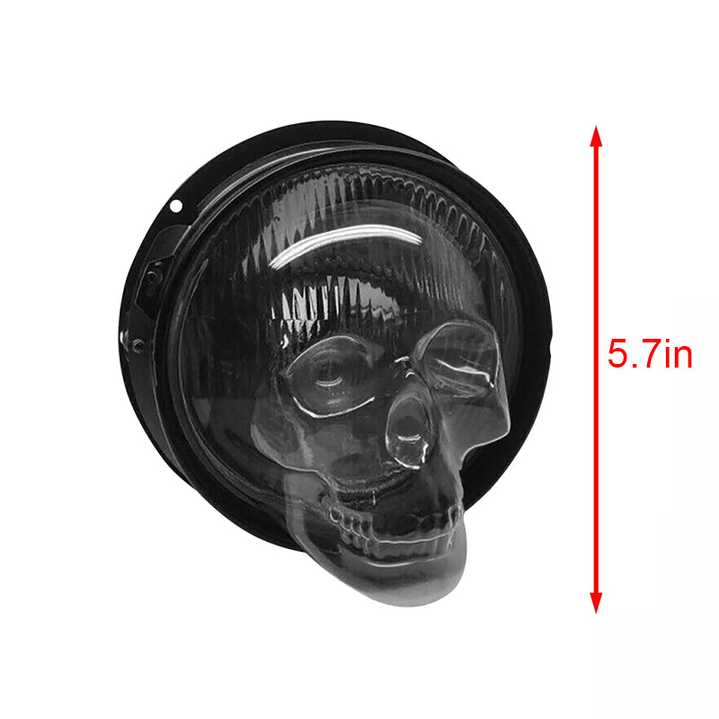 SKULL HEADLIGHT COVER