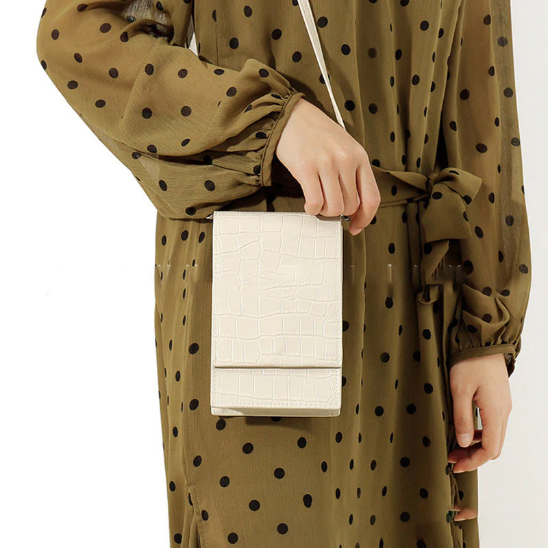 Stone Pattern Phone Bag