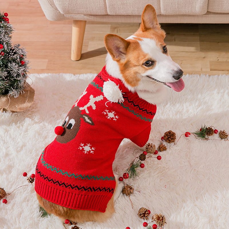 Pets' Christmas Warm Clothes