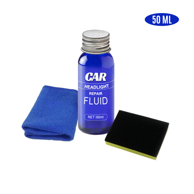 Spray for car headlight repair