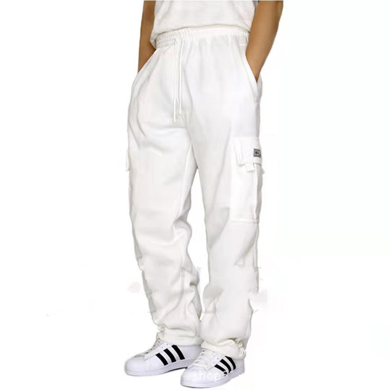 Beamed Multi-Pocket Cargo Pants