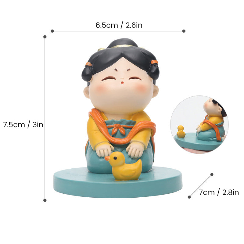 Tang Lady Model Desktop Phone Holder