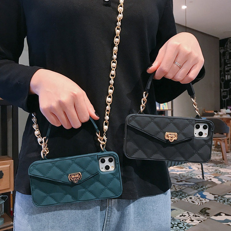 Crossbody Coin Purse Phone Silicone Case