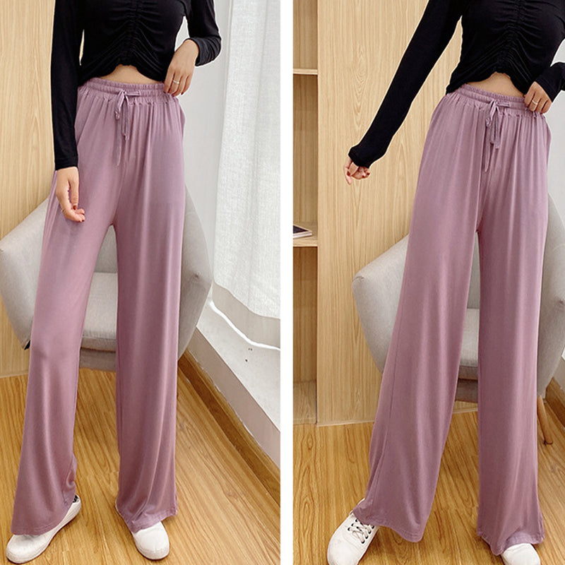 Slim Casual Flared Trousers