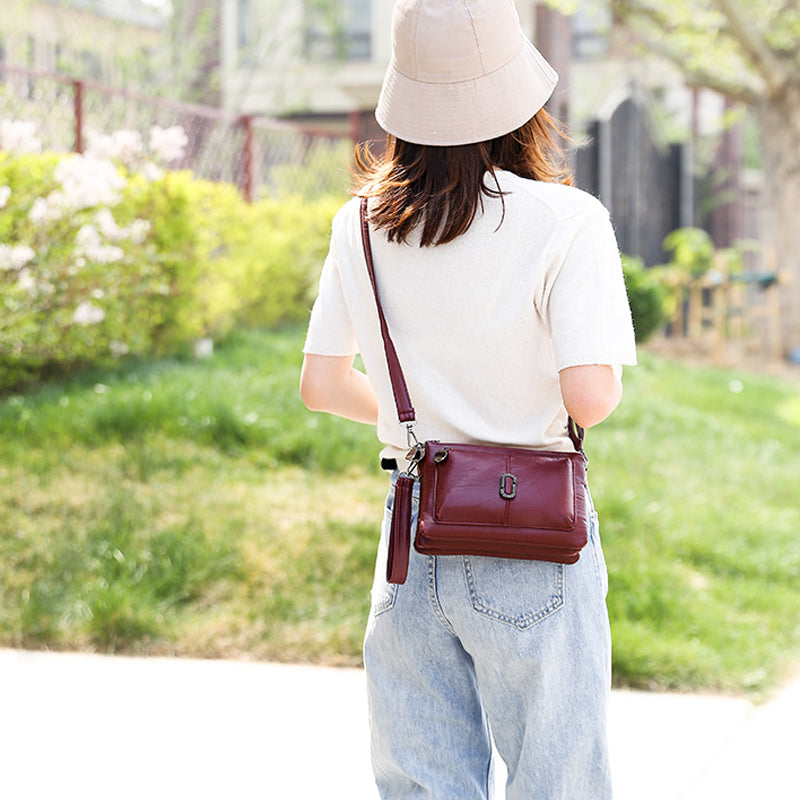 Large Capacity Square Shoulder Bag