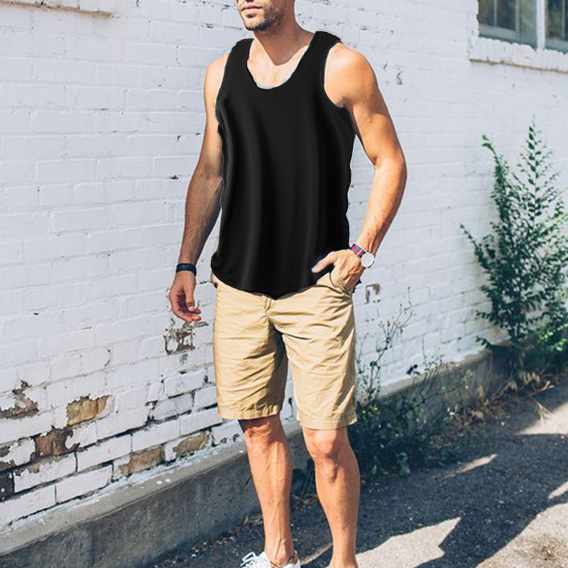 Men's Ice Silk Seamless Vest