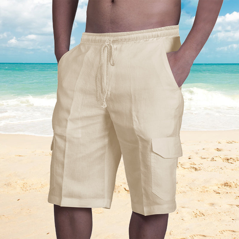 Men's Casual Linen Shorts