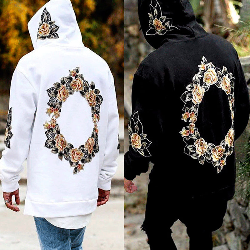 Floral Print Sweatshirt
