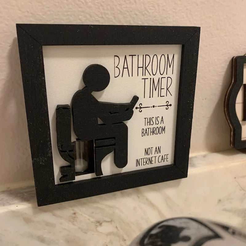 Fun gift for bathroom timers