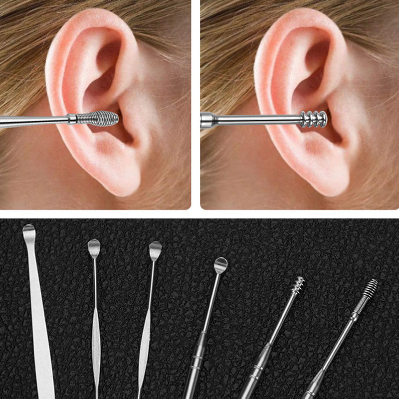 Stainless Steel Ear Picking Tool Set