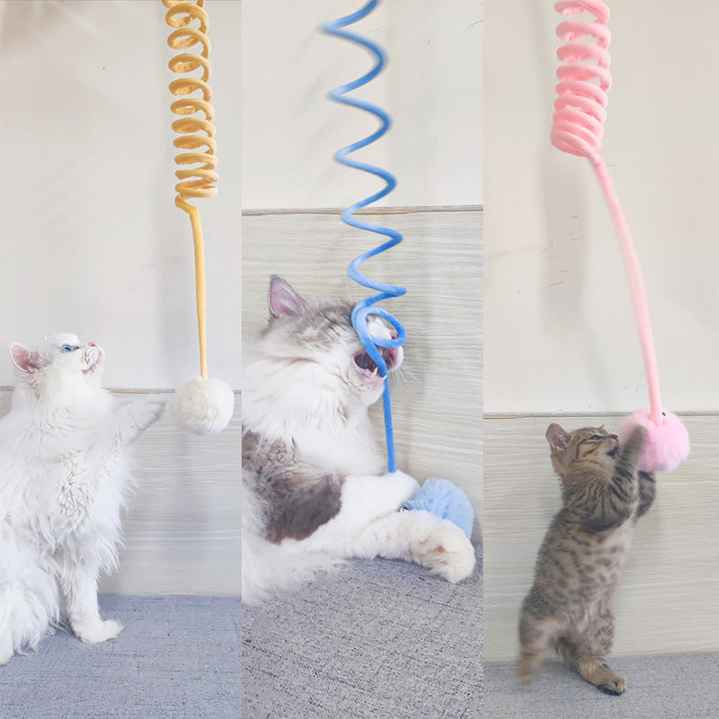 Suction Cup Teasing Cat Stick