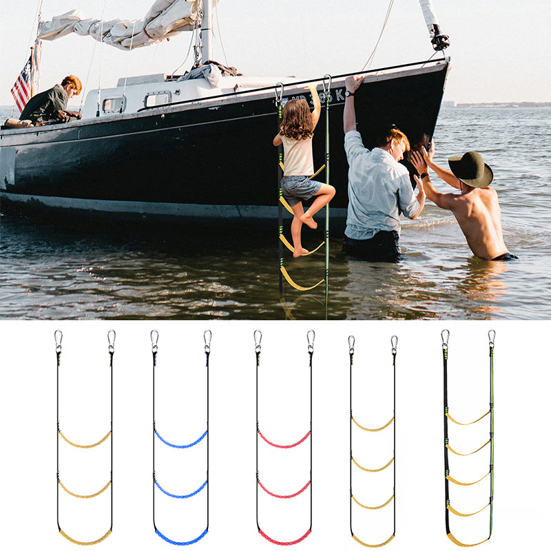 Portable Inflatable Boat Boarding Rope Ladder