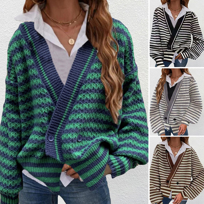 Women's Casual Knit Cardigan Sweater