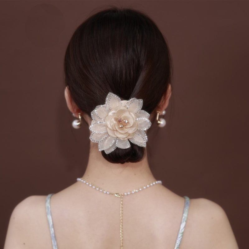 Flower Rhinestone Sun Flower Hairband