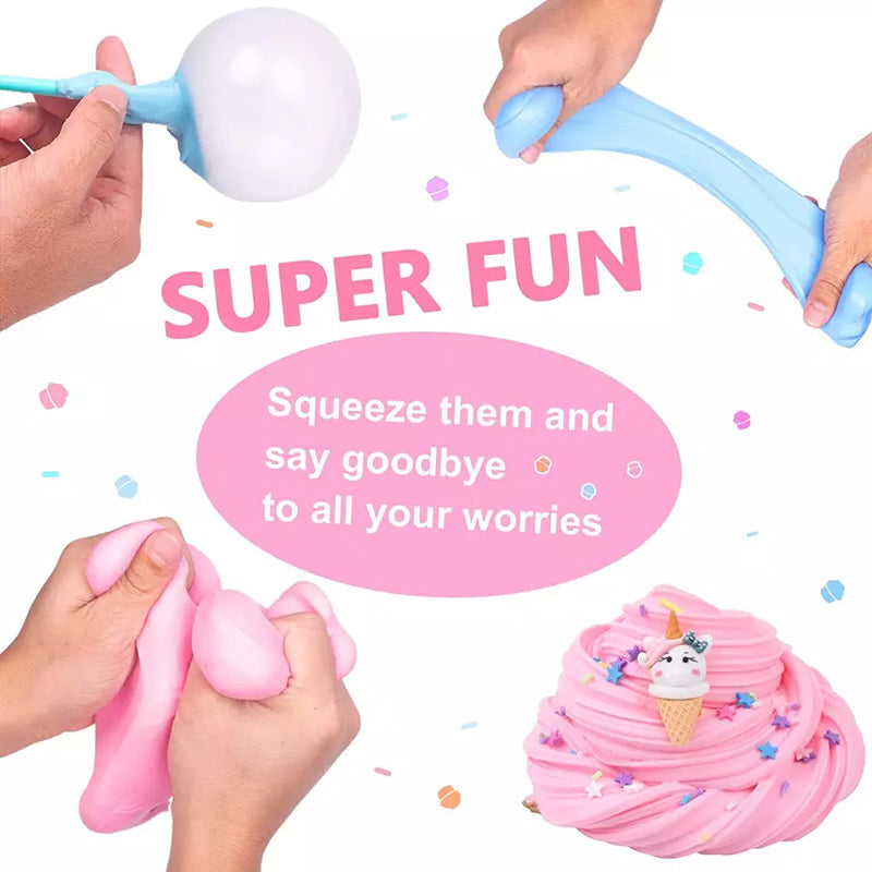 Fluffy Slime Putty for Kids(6 pcs/ 9 pcs)