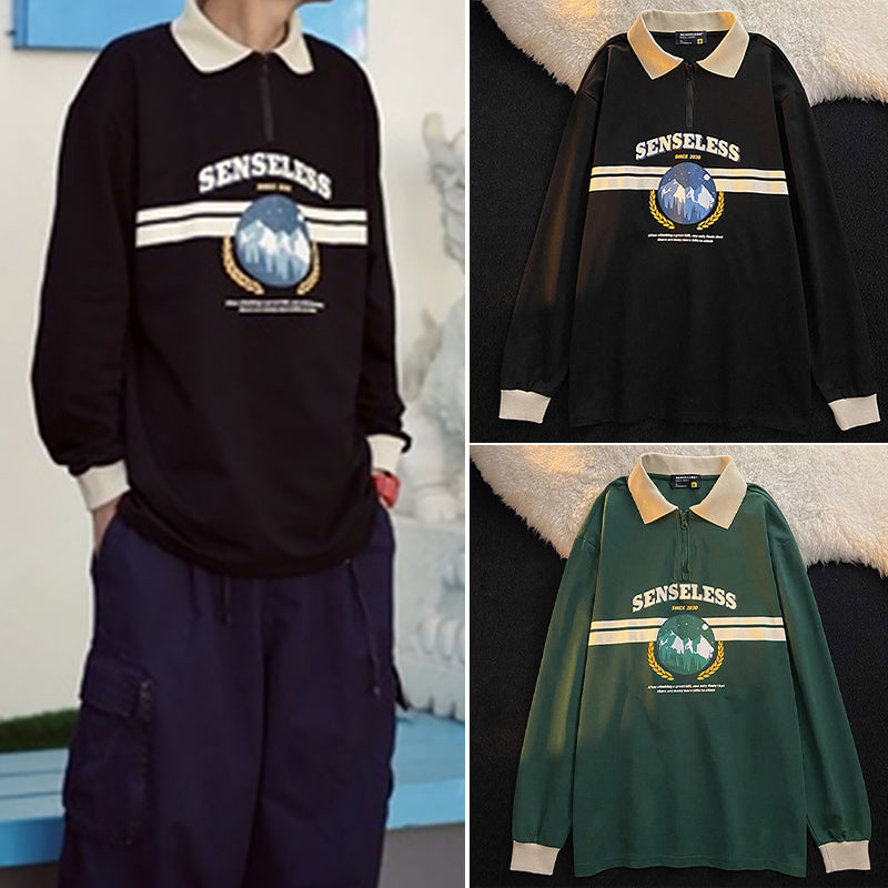 POLO Half Zip Sweatshirt