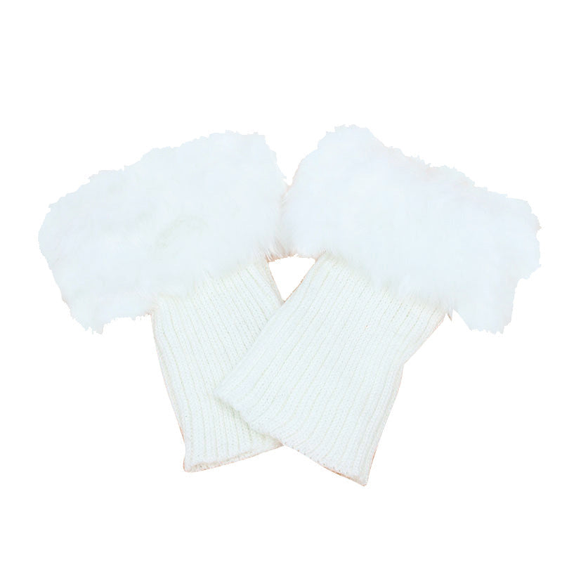 Winter Short Crochet Warm ankle socks