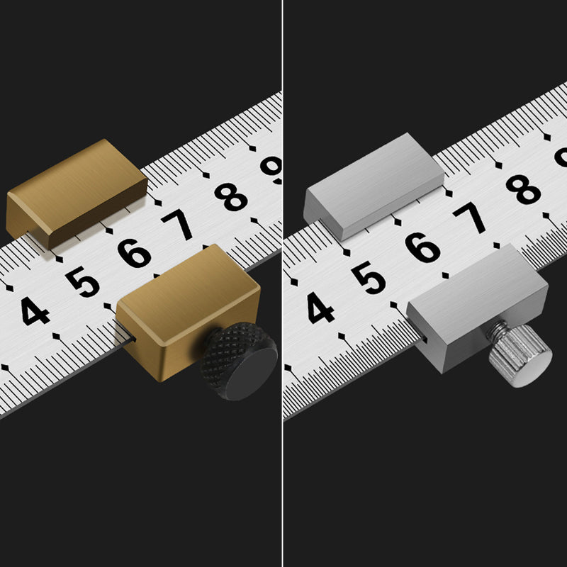 Precise Marking Locator Ruler Limiter with Lock