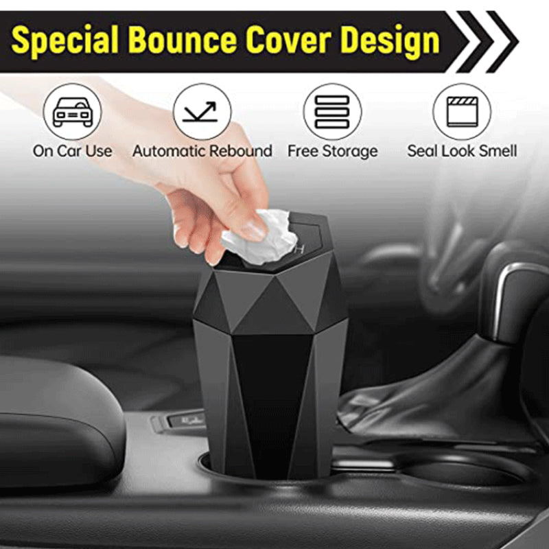 Mini Car Trash Can
